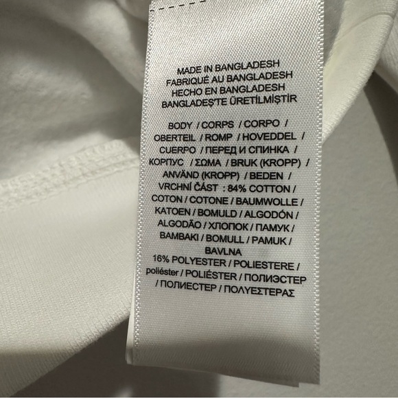 NEW Polo Bear Ralph Lauren White Sweatshirt Size 4 - Picture 3 of 8